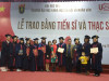 Trao bằng cho các nghiên cứu sinh và học viên cao học 2018-2019